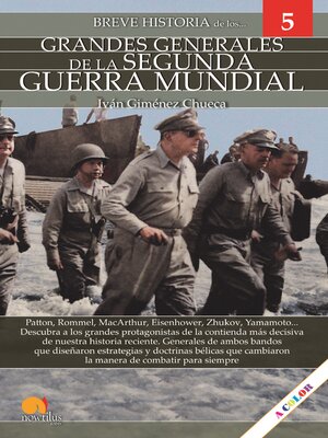 cover image of Breve historia de los Grandes Generales de la Segunda Guerra Mundial